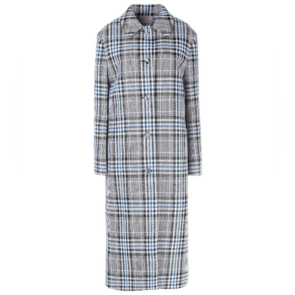Christopher Kane Check Tartan Coat Size 38IT ( US 4)